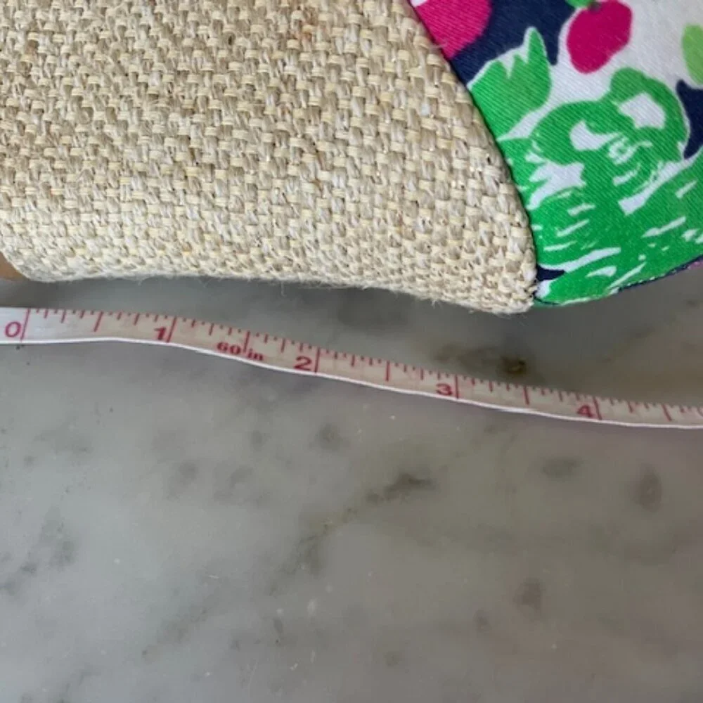 LILLY PULITZER Resort Chic Wedge Mini Getaway Garden Peep Toe Espadrille…